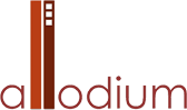 A green background with the word odiu in red.